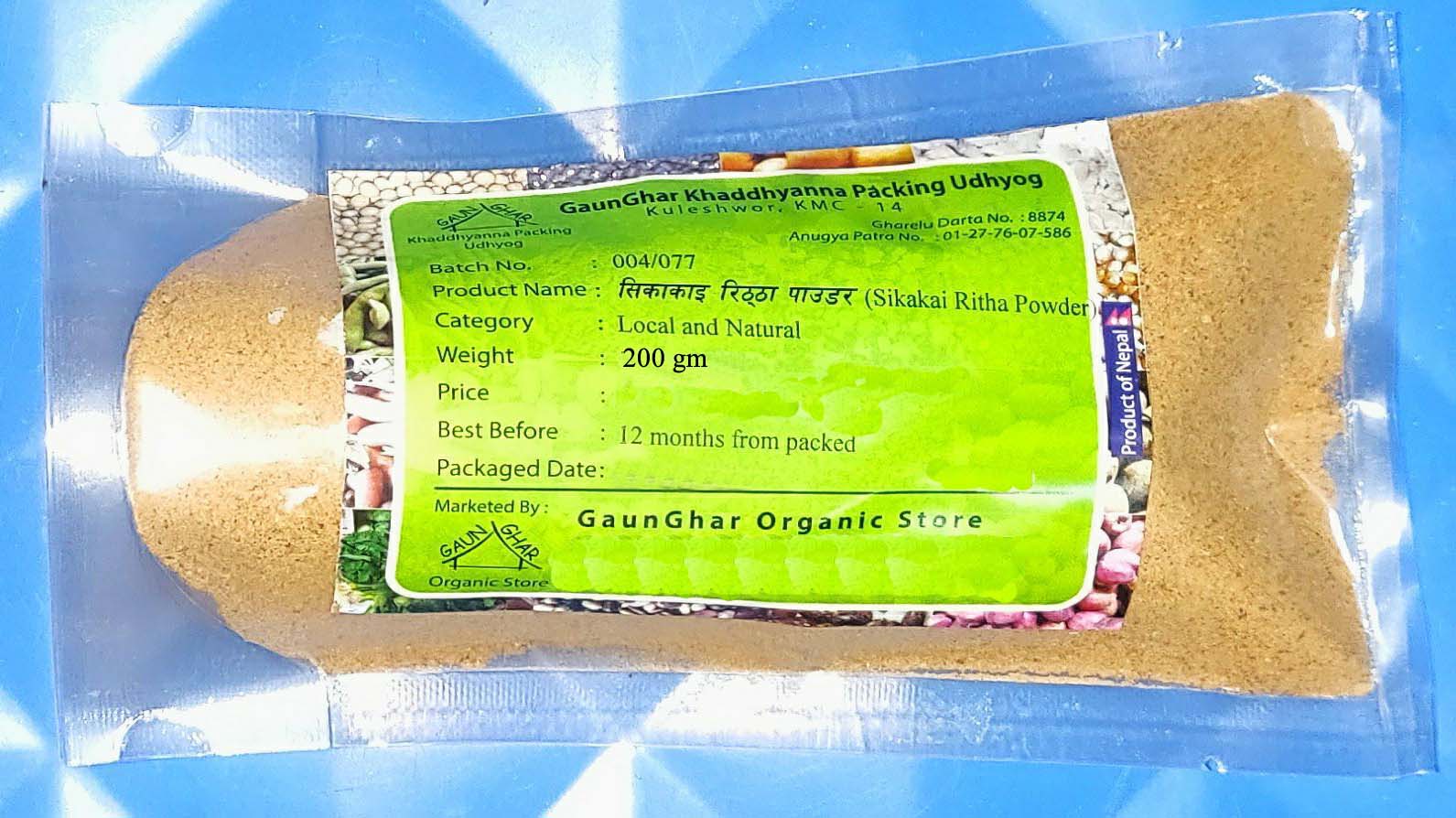 Sikakai And Rittha Powder